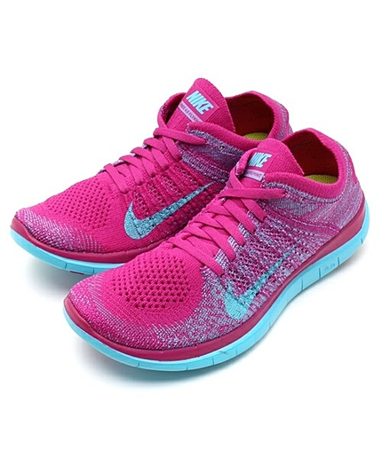 ウィメンズ ナイキ フリー フライニット ピンク パープル WMNS NIKE FREE 4.0 FLYKNIT 631050-501/605