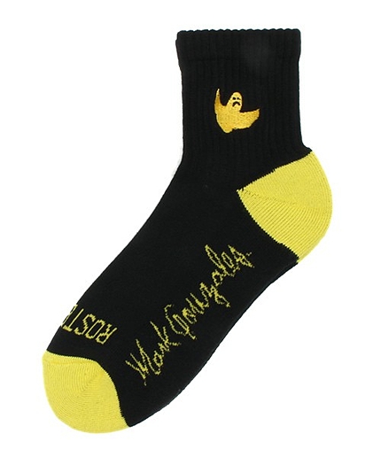 日本製 ウィメンズ ロスターソックス×マークゴンザレス ROSTER SOX MG SHORT EMB WMNS