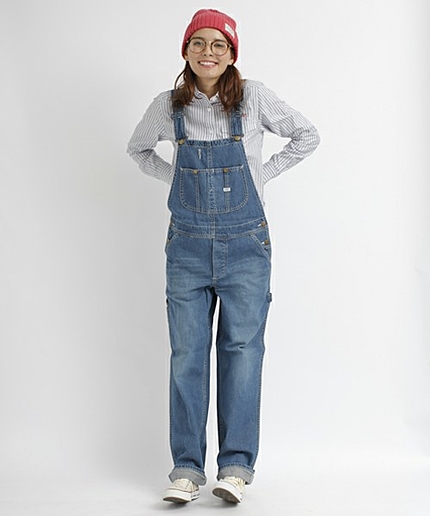 【mini5月号掲載】MILKFEDxLee OVERALL (デニム/オーバーオール)