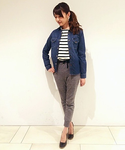 MILKFEDxLee WORK SHIRT　（デニム/シャツ）