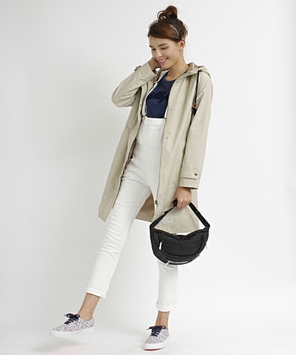 HOODIE SPRING COAT　（スプリングコート/T/Cウェザー/サンフォライズ加工）