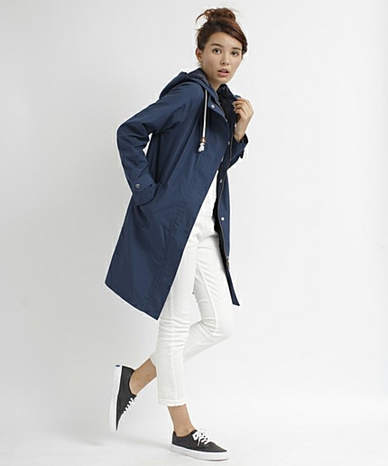 HOODIE SPRING COAT (スプリングコート/T/Cウェザー/サンフォライズ加工)