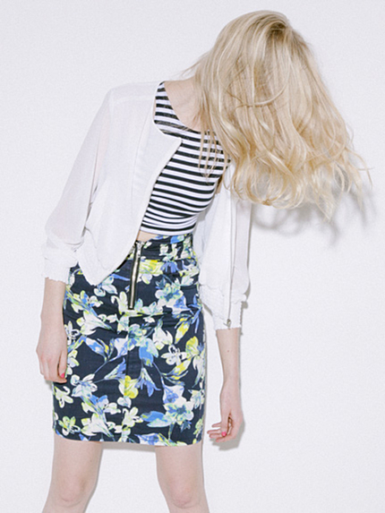 【FEMININE】エアリーシフォンライダース