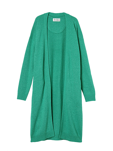 ジップカーディガン