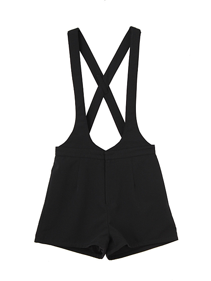 mannish short サロペット