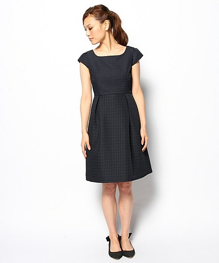 HOUNDTOOTHJQドレス