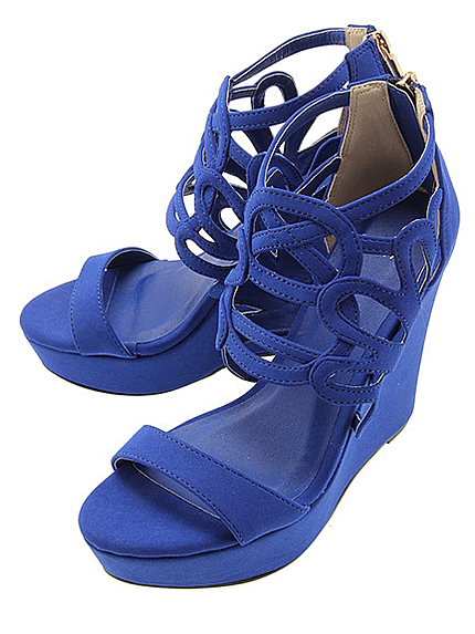 フラワーカットアウトサンダル