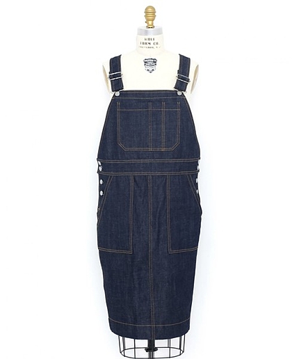 DRAWER デニム サロペット