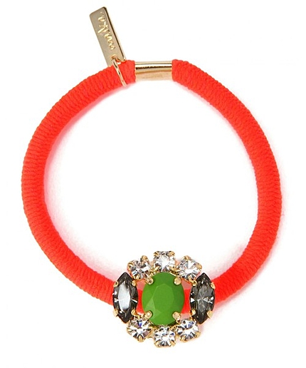 maika/F ビジューヘアゴム