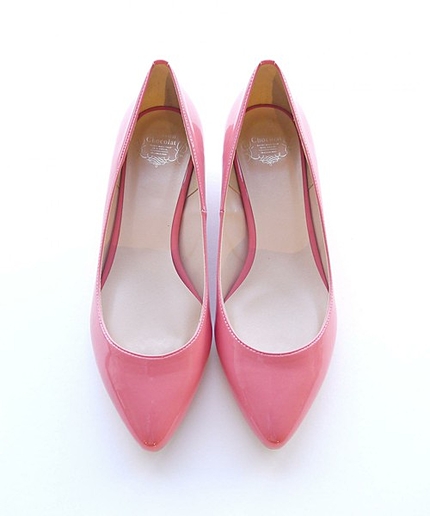 ボワソンショコラ/B ポインテッドWEGパンプス25