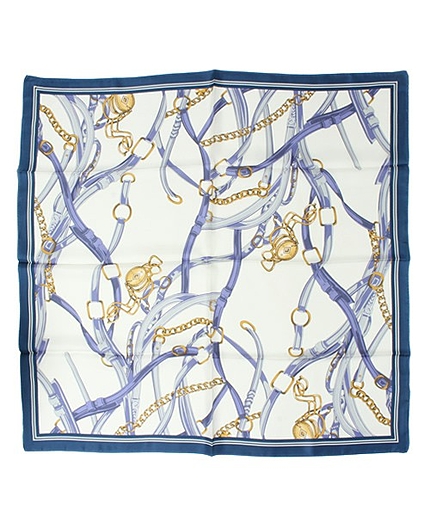 シルクプリントスカーフ