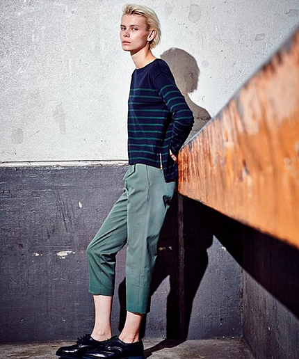 20/2ボーダー天竺カットソー