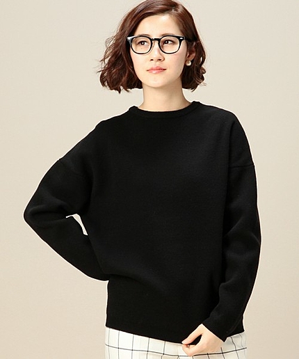 BYBC ボリュームラムズウールニットプルオーバー