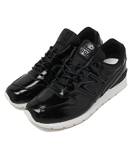 ユニセックス ニューバランス ブラックパテント エナメル new balance MRL996 FA