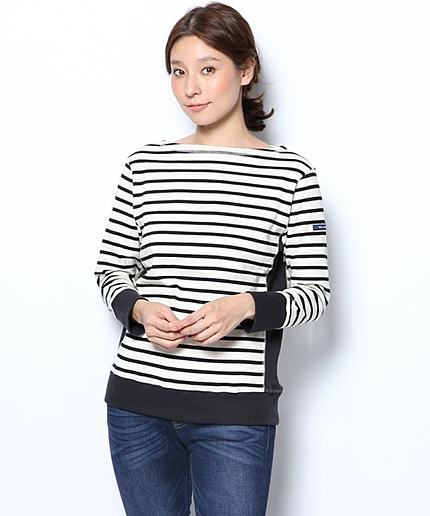 Basicボーダーカットソー