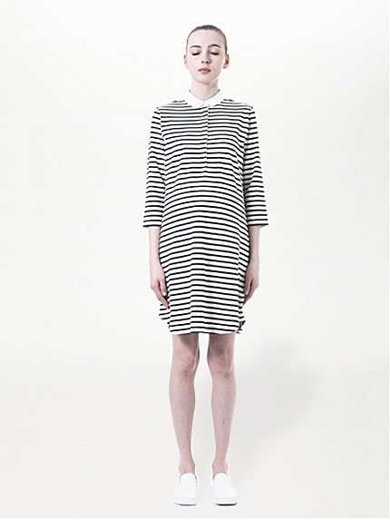 Maternity　ボーダーワンピース