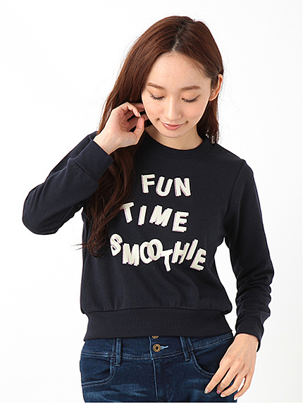 FUN TIME スウェットプルオーバー
