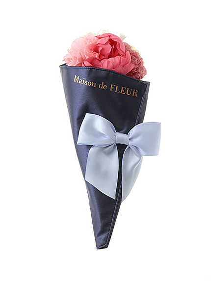 フラワーブーケポーチ