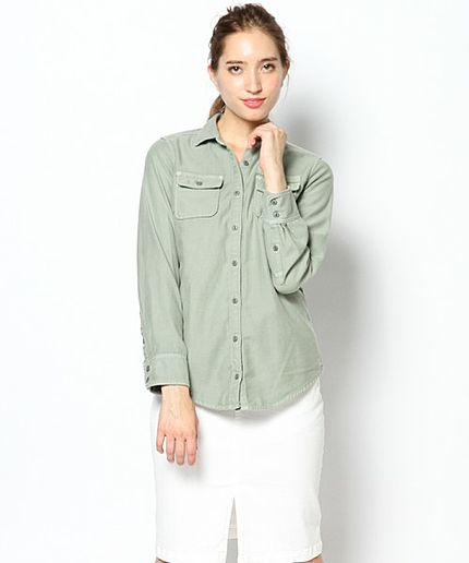 １６／１０ヨコムラバックサテンシャツ