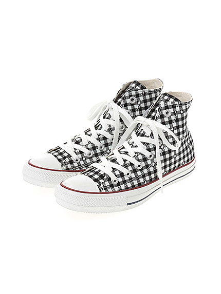 【iroiro★コンバース】ギンガムチェックスニーカー