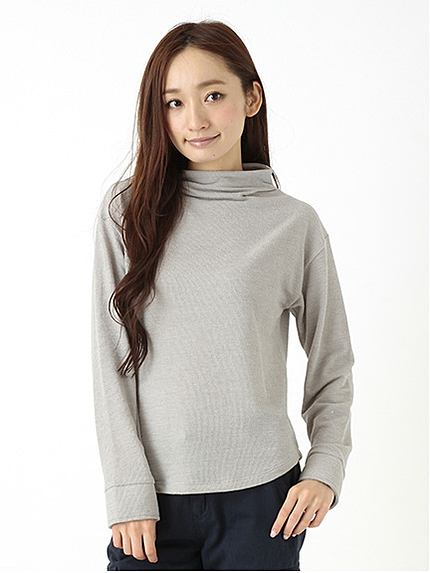 【Special Price】・TCローハイネック 長袖プルオーバー