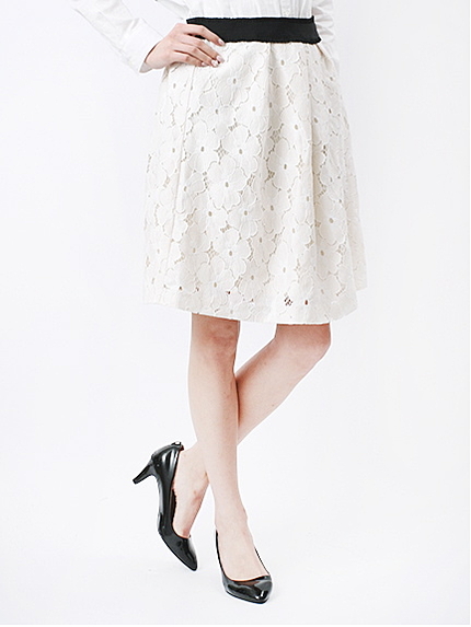 ・タックレーススカート