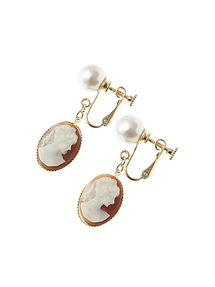 Cameo Earrings
