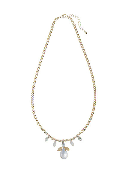 ビジューネックレス