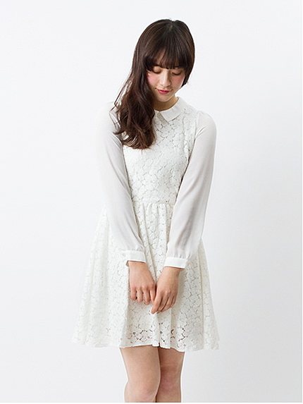 【Special Price】ラッセルレースワンピース