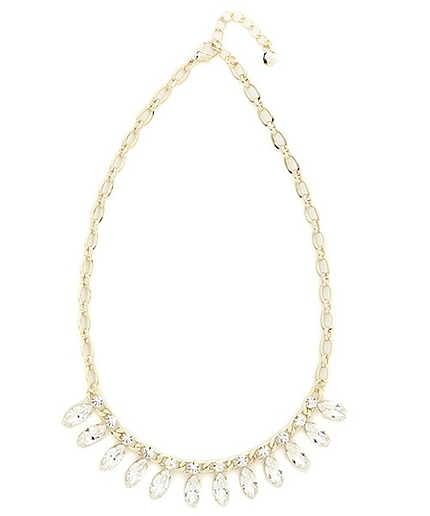 ラージティアドロップネックレス