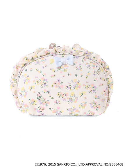 マイメロディ★earthフリルポーチ