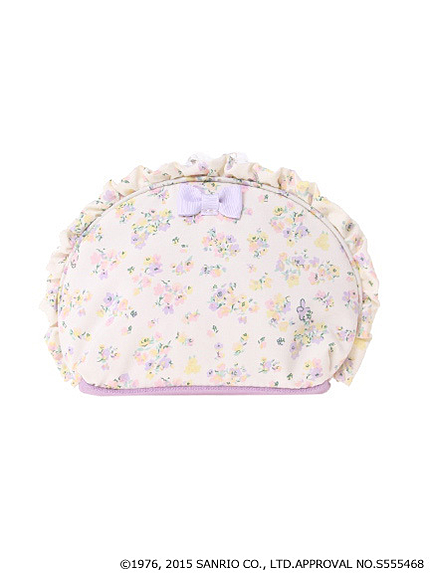 マイメロディ★earthフリルポーチ