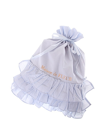 フリルマルチ巾着