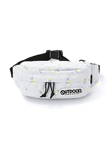 OUTDOOR×earthパンジーウェストポーチ