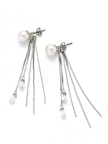 コットンパーポイントピアス