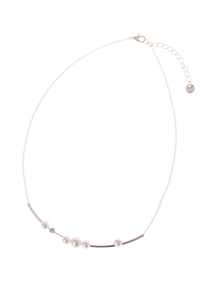 パイプパールネックレス