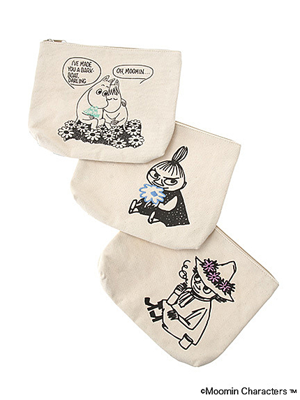 ムーミン☆earthポーチ 