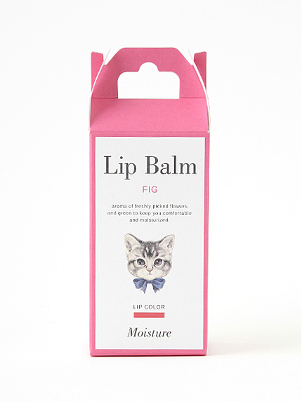 リップバーム モイスチャー フィグ レッド