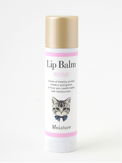 リップバーム モイスチャー ローズ レッド