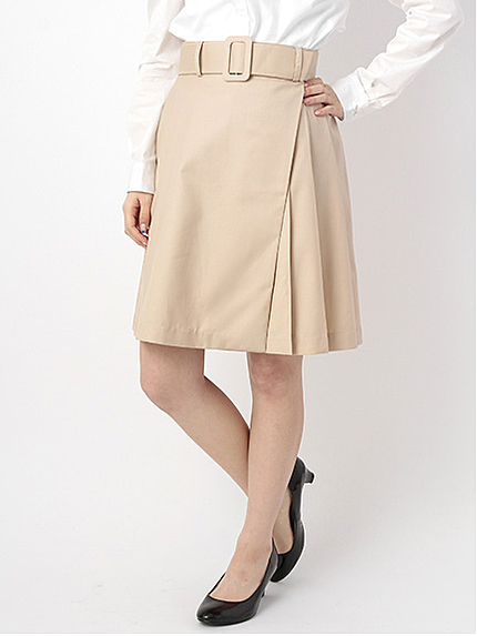 【Special Price】アシンメトリープリーツスカート