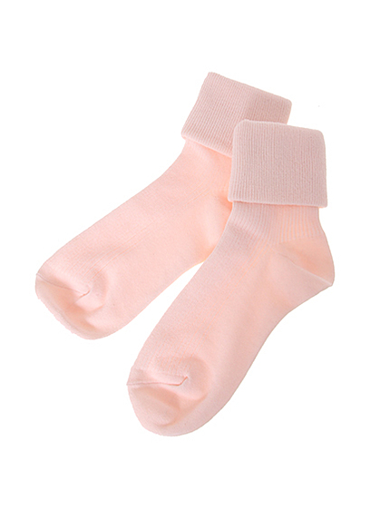 折り返しカラーソックス