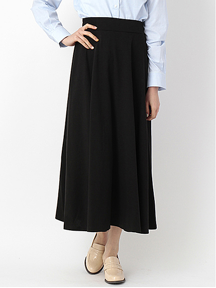 【すきな丈スカート】ロングフレアスカート