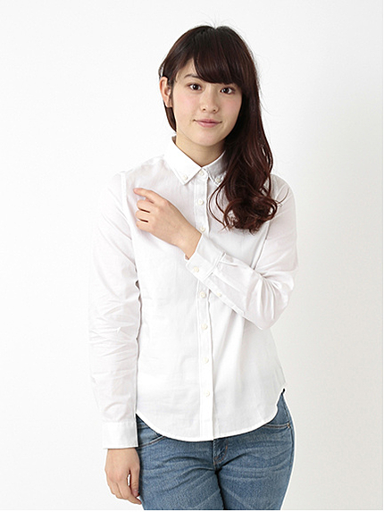 【シャキシャキシャツ】ボタンダウン