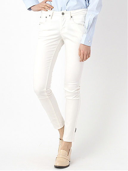 【スキスキスキニー】カラースキニーパンツ