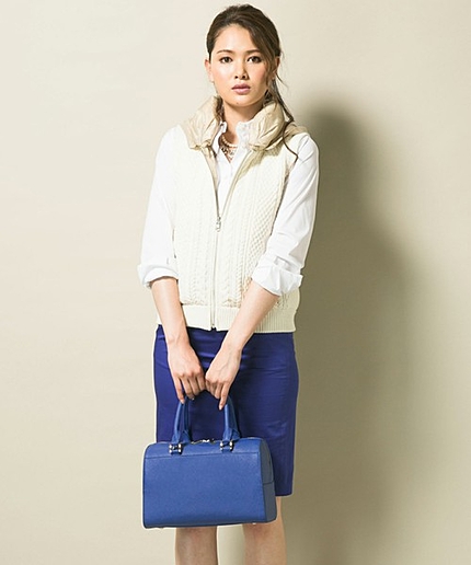 ニットダウンベスト