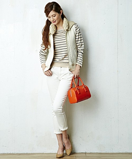 ニットダウンベスト