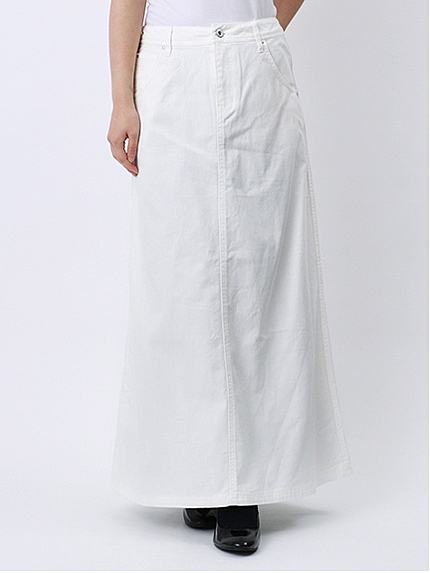 デニム マキシスカート