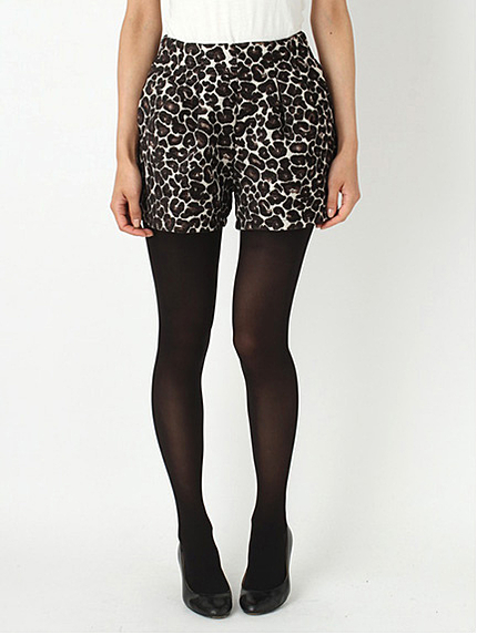 レオパードジャガードショートパンツ