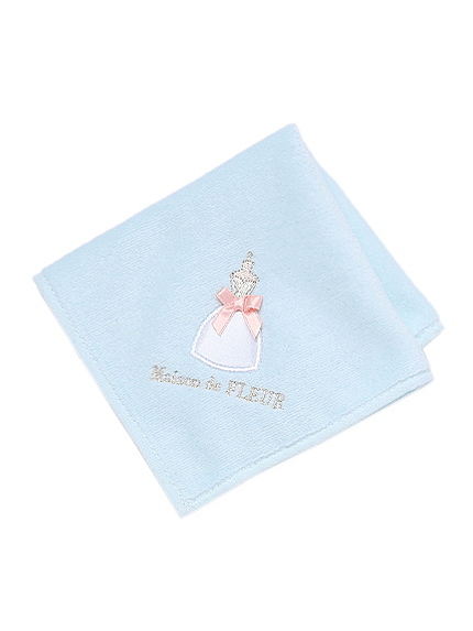 ドレス刺繍タオルハンカチ