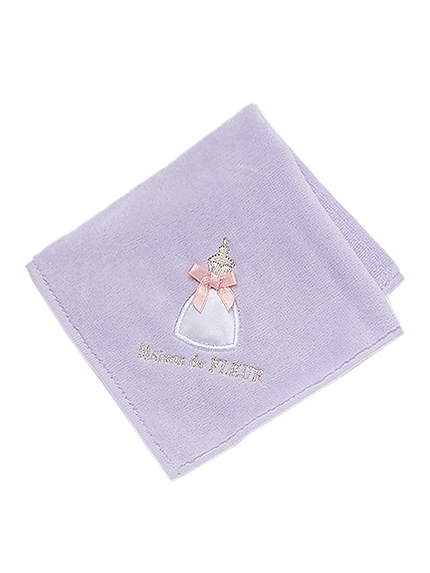 ドレス刺繍タオルハンカチ